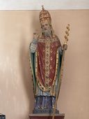 Statue : Saint Marcel, église Saint-Marcel (Saint-Marcel)