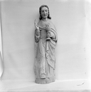 Statue (d'applique, petite nature) : saint Jean l'Evangéliste, église paroissiale Saint-Nicaise (Saint-Nic)