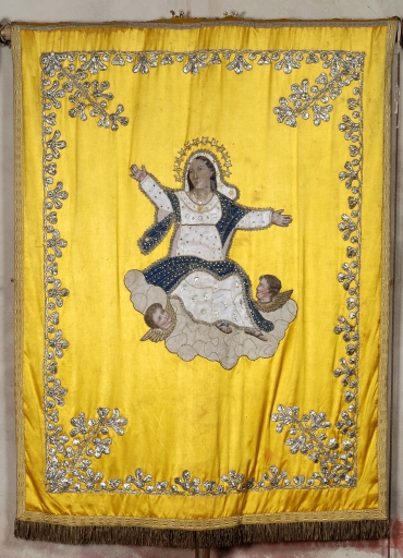 Bannière de procession : Sacré Coeur, Assomption