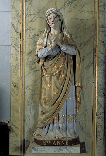 Statue : sainte Anne