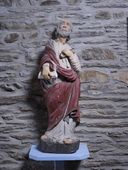 Statue : Saint Pierre, chapelle Notre-Dame de Pitié (Ruffiac)