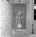Statue (d'applique, petite nature) : saint Laurent (1), chapelle Saint-Laurent (Saint-Coulitz)