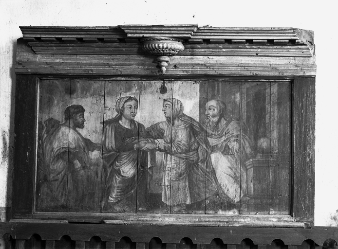 Devant d'autel (?) : Visitation