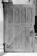 Porte (n° 1), église Paroissiale Notre-Dame (Kergrist-Moëlou)