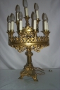 Série de 4 chandeliers d'autel