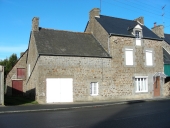 Alignement de maisons, 10 rue du Four es Feins, le Vieux Bourg (Miniac-Morvan)