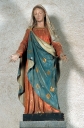 Statue sur culot : Vierge (Saint-Pierre-de-Plesguen fusionnée en Mesnil-Roc'h en 2019)