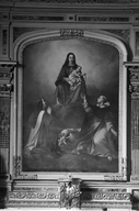 Tableau : donation du rosaire, église paroissiale Saint-Martin (Guichen)