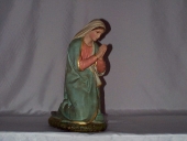 Ensemble de 12 santons (statuette) de la crèche : Nativité