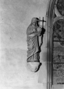 Statue : Christ Saint Sauveur, chapelle du Notre-Dame-du-Crann (Spézet)