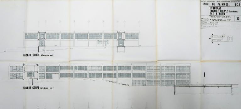 Lycée polyvalent Kerraoul, avenue Gabriel Le Bras (Paimpol)