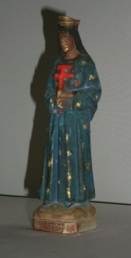 Figurine : Vierge, dite Notre-Dame de Pontmain