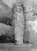 Statue (statue colonne) : saint Pierre, chapelle Notre-Dame-de-la-Consolation (Gourin)