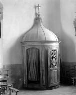 Confessionnal (1), église paroissiale Saint-Magloire (Mahalon)