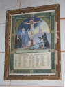 Tableau commémoratif des morts de la guerre 1914-1918