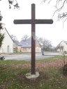 Croix de chemin, rue Stade (Saint-Domineuc)