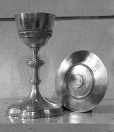 Calice, patène, couvent d'Ursulines (Fougères)