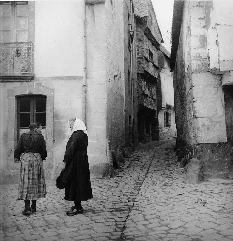 Maisons en pan de bois disparues d'Auray