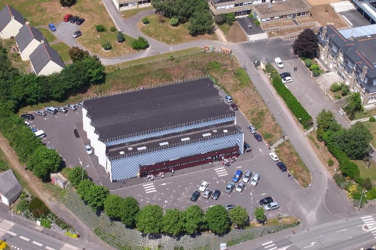 Gymnase Roger Boulin, 7 rue de Dinard (Lamballe fusionnée en Lamballe-Armor en 2019)