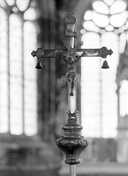 Croix de procession (2), église paroissiale de la Trinité (Langonnet)