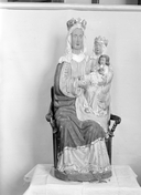 Groupe sculpté : sainte Anne trinitaire, église dite Chapelle Sainte-Anne, la Vallée Sainte-Anne (Augan)