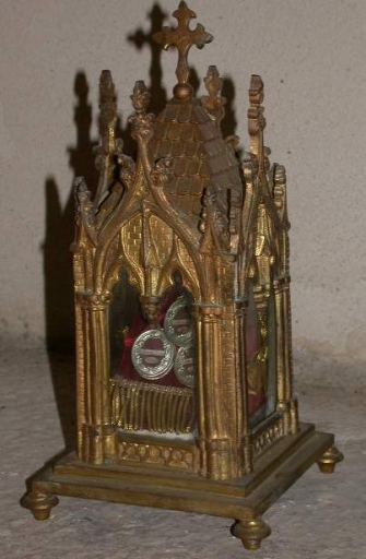 Paire de reliquaires