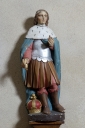Statuette sur socle : Saint Louis