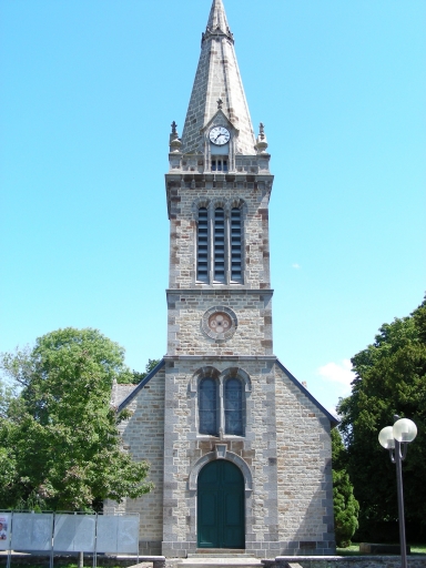 Eglise paroissiale Notre-Dame, rue de Raphaël de Folligné (La Gouesnière)