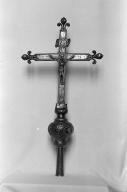 Croix de procession, église Saint-Mélar (Meilars)