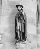 Statue : Saint Roch, église Saint-Pierre-Saint-Paul (Guégon)