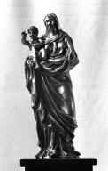 Statue (statuette) : Vierge à l'Enfant (1), église paroissiale Saint-Ronan (Locronan)