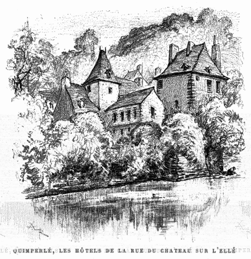 Hôtel particulier, 28 rue Brémond d'Ars (Quimperlé)