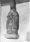 Groupe sculpté : binité, chapelle Saint-Symphorien (Gourin)