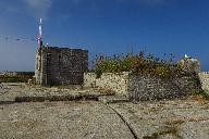 Batterie Ouest, fort de l'île Cigogne (Archipel des Glénan)