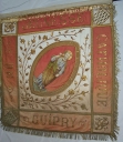 Bannière de procession ou étendard de la Jeunesse catholique : saint Pierre (Guipry fusionnée en Guipry-Messac en 2016)
