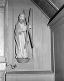 Statue (petite nature, d'applique) : saint André, chapelle Saint-André (Plogoff)