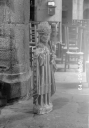 Statue : Saint Pierre, église paroissiale de Saint-Hernin (Saint-Hernin)