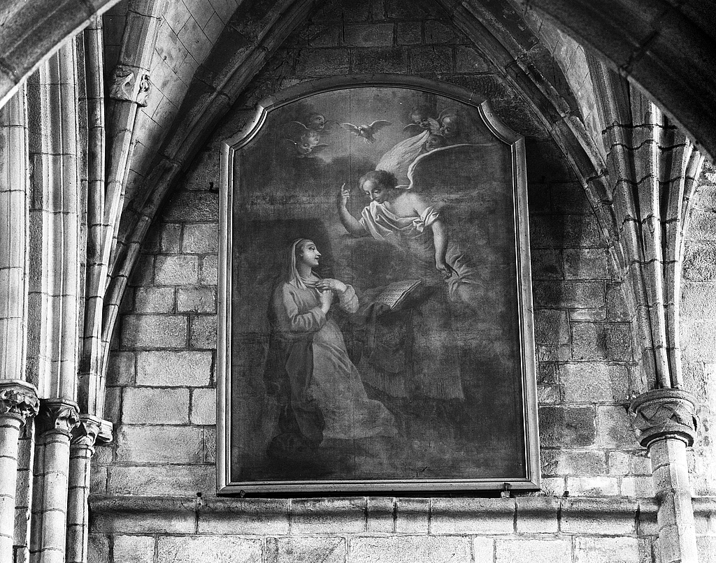 Tableau : Annonciation, cathédrale de Saint-Paul-Aurélien (Saint-Pol-de-Léon)