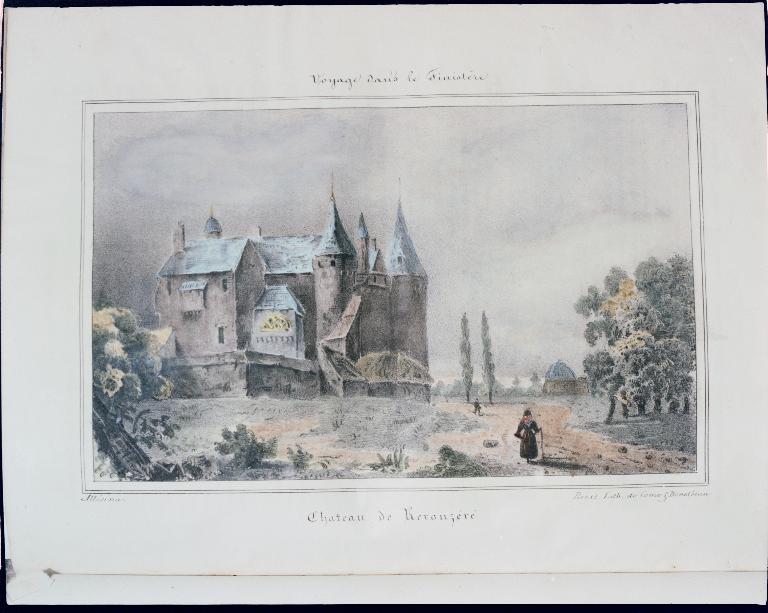 Château fort de Kerouzéré dit château de Kerouzéré (Sibiril)