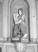 Statue (d'applique, petite nature) : saint Jean Evangéliste, chapelle Saint-Jean (Séglien)