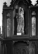 Statue : Vierge à l'Enfant, église Notre-Dame, la Telhaie (Guer)