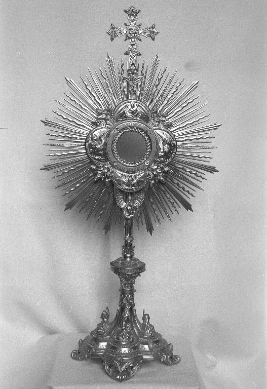 Ostensoir, église Saint-Jean-Baptiste du Temple (Carentoir)