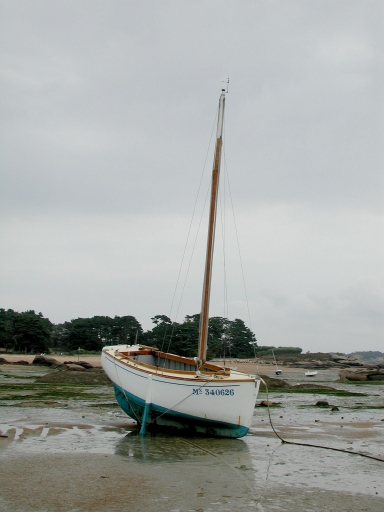 Bateau de pêche ; bateau de plaisance : "YUD AN AVEL"