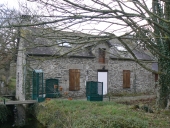 Moulin à farine de Kerraol, actuellement maison, Moulin de Kerrault (Laniscat fusionnée en Bon Repos sur Blavet en 2017)