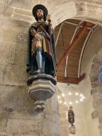 Statue : Saint Roch, église Saint-Pierre-Saint-Paul (Guégon)