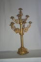 Paire 3 de chandeliers d'autel