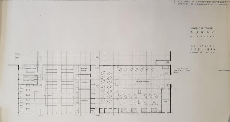 Lycée professionnel Bertrand Duguesclin, 50  rue Pierre Allio (Brec'h)