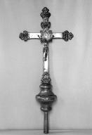 Croix de procession (1), église Notre-Dame de la Tronchaye (Rochefort-en-Terre)