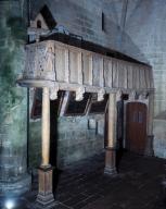 Tribune, chapelle Sainte-Barbe (Le Faouët)