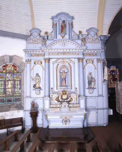 Autel retable nord